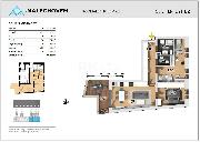 SB2 Prodej bytu, 3+kk, 79.2m? + pedzahrdka 10.8m?, projekt Pod Malechovem