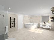 Vizualizace koupelny