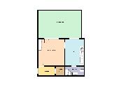 Pron�jem bytu 1+1 s p�edzahr�dkou, 37 m2, ul. Dandova, Praha 20 � H. Po�ernice.