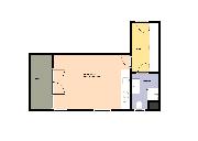 Pronjem bytu 1+kk s balkonem a garovm stnm v ulici ternovsk, Praha 4 - Chodov.