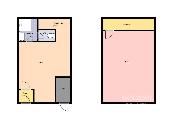 Pron�jem mezonetov�ho bytu 2+kk, 54,3 m2, ul. Boleslavsk�, Bakov nad Jizerou.