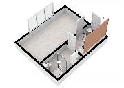 Pron�jem nebytov�ho prostoru - bytu,  20 m2, Praha 9 - Horn� Po�ernice.