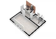 Pron�jem nebytov�ho prostoru - bytu,  20 m2, Praha 9 - Horn� Po�ernice.