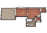 Pron�jem p�kn�ho bytu 2+kk+terasa, 67 m2 v centru Neveklova, okres Bene�ov.