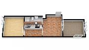 Pron�jem p�kn�ho bytu 3+kk 55 m2  v centru Neveklova, okres Bene�ov.