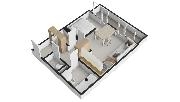 Z ob�v�ku p��mo na sjezdovku! Stylov� apartm�n 1+kk s balkonem a parkov�n�m � Prkenn� D�l