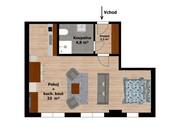 Pronjem zazen apartmn, Star Jin